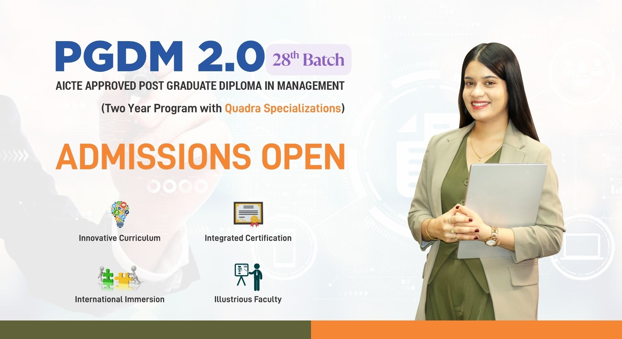 Students at Meri Institute - Top PGDM College in Delhi NCR